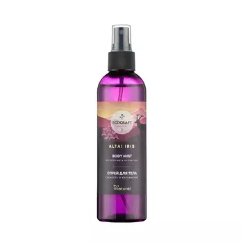 ECOCRAFT Спрей натуральный для тела свежесть и увлажнение / ALTAI IRIS 250 мл