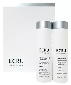 ECRU New York Набор Восстановление волос и защита цвета / RESTORE AND COLOR SAFE 2*60 мл