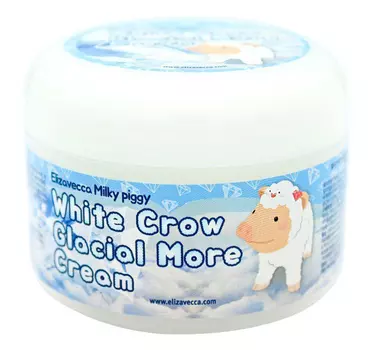 ELIZAVECCA Крем для сияния кожи лица / White Crow Glacial More Cream 100 мл
