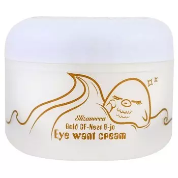 ELIZAVECCA Крем с экстрактом ласточкиного гнезда для глаз / Gold CF-Nest B-jo Eye Want Cream 100 мл