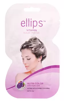 ELLIPS Маска для защиты и восстановления структуры окрашенных волос / Nutri Color 20 г