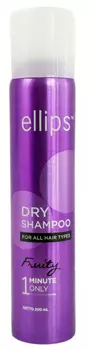 ELLIPS Шампунь сухой для придания свежести и объема волосам / Dry Shampoo Fruity 200 мл