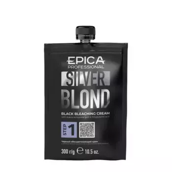EPICA PROFESSIONAL Крем черный обесцвечивающий с камедью акации сенегальской и полиглутаминовой кислотой / SILVER BLOND 300 мл