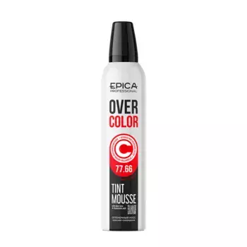 EPICA PROFESSIONAL Мусс оттеночный для волос, Красная смородина 77.66 / OverColor 250 мл