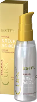 ESTEL PROFESSIONAL Флюид-блеск с термозащитой для волос / Curex Brilliance 100 мл