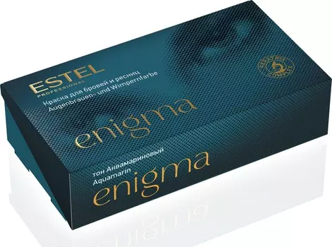 ESTEL PROFESSIONAL Краска для бровей и ресниц, аквамариновый / Enigma 20 мл