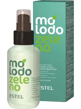 ESTEL PROFESSIONAL Мист с хлорофиллом для лица Живая вода / Molodo Zeleno 100 мл