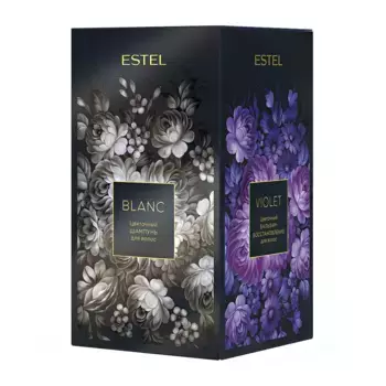 ESTEL PROFESSIONAL Набор Цветочная трилогия (шампунь 250 мл, бальзам 200 мл, молочко 150 мл) Estel Blanc, Violet, Rouge