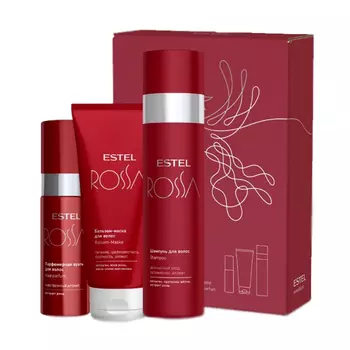 ESTEL PROFESSIONAL Набор ESTEL ROSSA (шампунь 250 мл бальзам-маска 200 мл парфюмерная вуаль 100 мл)