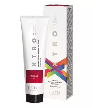 ESTEL PROFESSIONAL Пигмент прямого действия для волос, красный / XTRO WHITE 100 мл