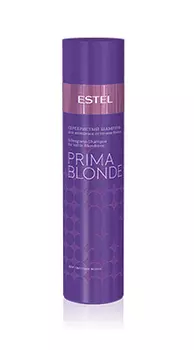 ESTEL PROFESSIONAL Шампунь оттеночный серебристый для холодных оттенков блонд / Prima Blonde 250 мл