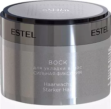 ESTEL PROFESSIONAL Воск сильной фиксации для укладки волос, для мужчин / ALPHA HOMME 65 мл