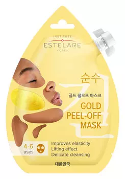 ESTELARE Маска-пленка контурирующая золотая для лица / Estelare 20 мл