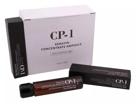 ESTHETIC HOUSE Эссенция концентрированная с кератином / KERATIN CONCENTRATE AMPOULE 10*10 мл