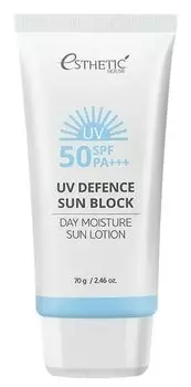 ESTHETIC HOUSE Лосьон солнцезащитный SPF 50+ PA+++ / UV DEFENCE SUN BLOCK DAY MOISTURE SUN LOTION 70 г