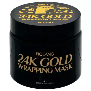 ESTHETIC HOUSE Маска-пленка с 24 каратным золотом для лица / PIOLANG 24k GOLD WRAPPING MASK 80 мл