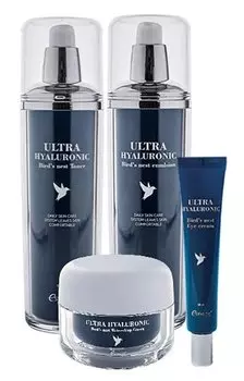 ESTHETIC HOUSE Набор средств с экстрактом ласточкиного гнезда для лица / Ultra Hyaluronic acid Bird's nest skin care set