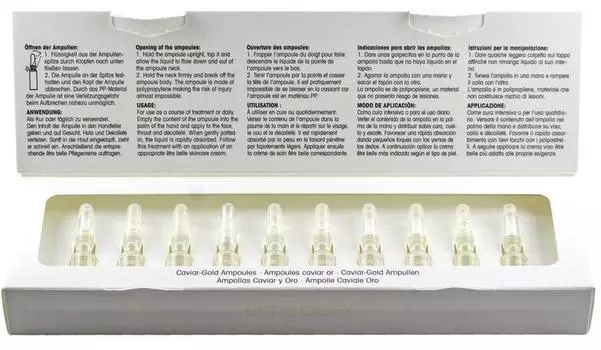 ETRE BELLE Ампулы Золото и икра / Caviar-Gold Ampoules 10*1,5 мл