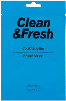 EUNYUL Маска тканевая для охлаждающего и успокаивающего эффекта 22 мл