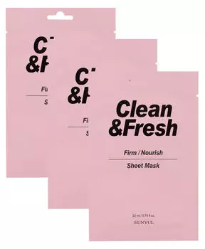 EUNYUL Маска тканевая для питания и укрепления кожи 3 шт