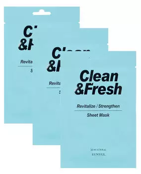 EUNYUL Маска тканевая для возрождения и восстановления здоровья кожи 3 шт