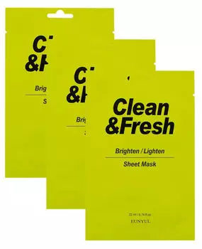 EUNYUL Маска тканевая для здорового цвета лица 3 шт