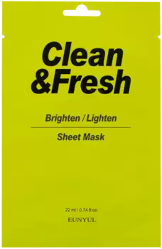 EUNYUL Маска тканевая для здорового цвета лица 22 мл