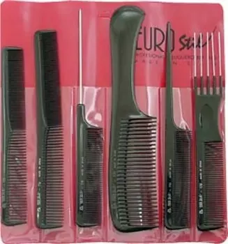 EUROSTIL Расческа ES 6шт. 00950