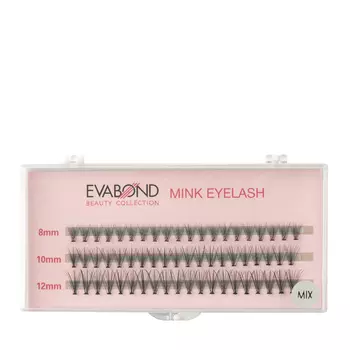 EVABOND Пучки безузелковые 10 волосков Mix