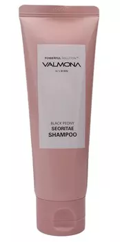 EVAS Шампунь для волос Черный пион - бобы / VALMONA Powerful Solution Black Peony Seoritae Shampoo 100 мл