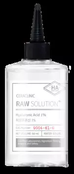EVAS Сыворотка универсальная для волос и кожи Гиалурон / CERACLINIC Raw Solution Hyaluronic Acid 1% 60 мл