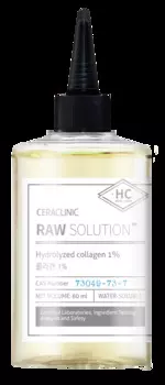 EVAS Сыворотка универсальная для волос и кожи Коллаген / CERACLINIC Raw Solution Hydrolyzed Collagen 1% 60 мл