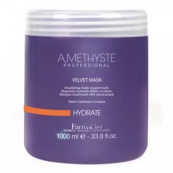 FARMAVITA Маска питательная для сухих и ослабленных волос / Amethyste hydrate velvet 1000 мл