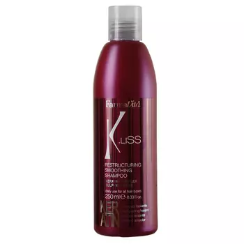 FARMAVITA Шампунь реструктурирующий с кератином / K.Liss Restructuring smoothing shampoo 250 мл