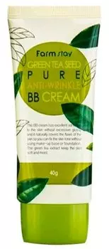 FARMSTAY BB-крем разглаживающий морщинки, с семенами зеленого чая 40 г