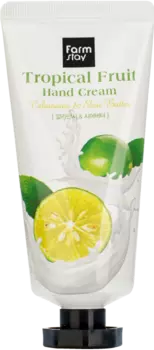 FARMSTAY Крем для рук Тропические фрукты, с экстрактом каламанси и маслом ши 50 мл