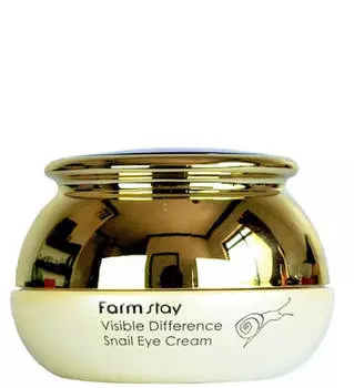 FARMSTAY Крем с муцином улитки для области вокруг глаз / VISIBLE DIFFERENCE SNAIL 50 г