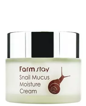 FARMSTAY Крем увлажняющий с муцином улитки для лица / SNAIL MUCUS 50 г