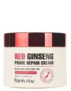 FARMSTAY Крем восстанавливающий с экстрактом красного женьшеня 100 мл