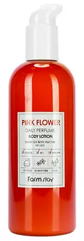 FARMSTAY Лосьон парфюмированный с экстрактом розовых цветов для тела 330 мл