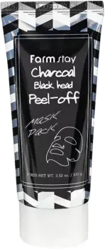 FARMSTAY Маска-пленка очищающая с углем / Charcoal 100 г