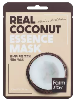 FARMSTAY Маска тканевая с экстрактом кокоса для лица 23 мл