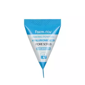 FARMSTAY Скраб с содой и гиалуроновой кислотой для очищения пор, в пирамидках 7 г