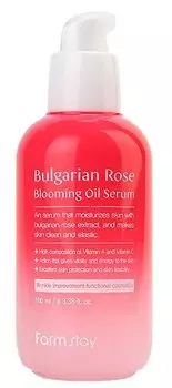 FARMSTAY Сыворотка с экстрактом болгарской розы для лица 100 мл