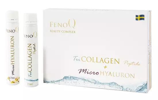 FENOQ TRICOLLAGEN Добавка биологически активная Фенок Бьюти комплекс / FenoQ Beauty Complex 28*25 мл