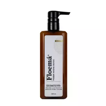 FLOEMA Шампунь балансирующий для волос и жирной кожи головы / Floema 500 мл