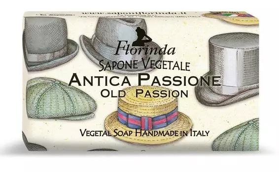 FLORINDA Мыло растительное, прикосновение роскоши / Tocco Di Vanita 200 г