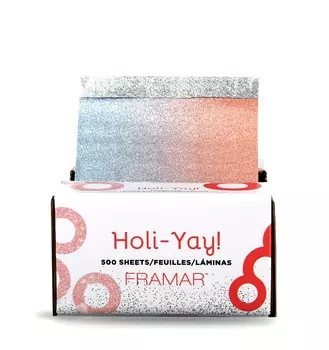 FRAMAR Фольга с тиснением вытяжная Вдохновение праздника / Pop Ups Holi-Yay 12,5 х 28 см, 500 листов
