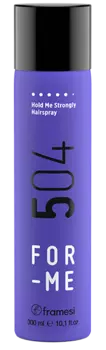 FRAMESI Лак неаэрозольный сильной фиксации для волос / FOR-ME 504 HOLD ME STRONGLY HAIRSPRAY 300 мл