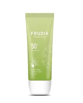 FRUDIA Гель солнцезащитный с зеленым виноградом Себум контроль SPF50 + PA ++++ 50 г